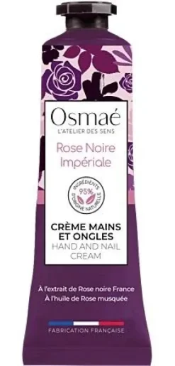 Rose noire impériale Crème mains et ongles Osmaé - tube de 30ml