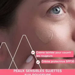 Roséliane CC soin teinté anti-rougeurs SPF30 Uriage - tube de 40 ml