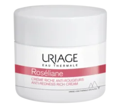 Roséliane soin riche anti-rougeurs Uriage - pot de 40ml