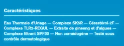 Roséliane spf30 crème anti-rougeaurs Uriage - tube de 40 ml