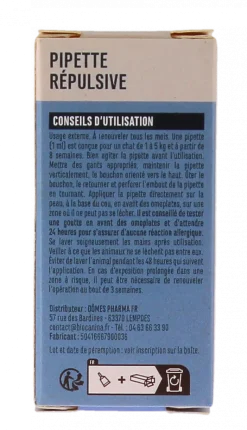 répulsives antiparasitaire externe chat 1 à 5kg Biocanina