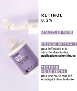 Rétinol 0.3% rides profondes, relâchement cutané Etat Pur - flacon de 15ml