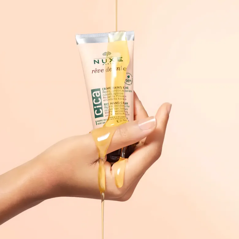 Rêve de Miel Crème mains riche Cica Nuxe - tube de 50ml