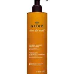 Rêve de miel gel lavant surgras visage et corps Nuxe