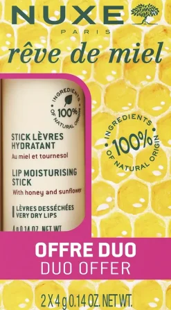 Rêve de miel stick lèvres hydratant Nuxe