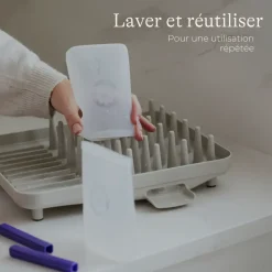 Sachets de conservation pour lait maternel en silicone Lansinoh - boîte de 5 sachets de 240ml