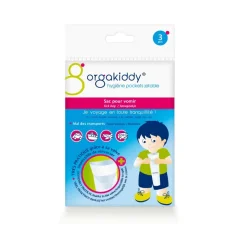 Sac pour vomir Orgakiddy - 3 sacs