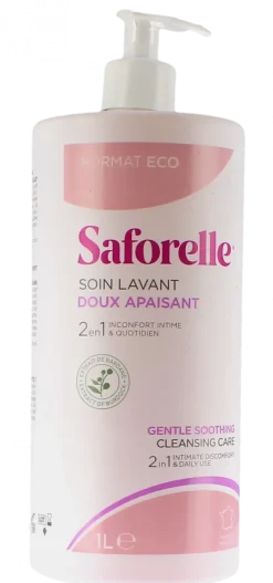Saforelle Soin lavant doux toilette intime