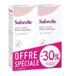 Saforelle Soin lavant doux toilette intime