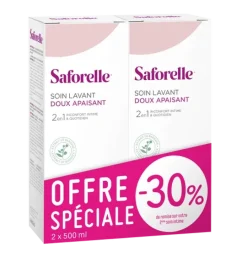 Saforelle Soin lavant doux toilette intime