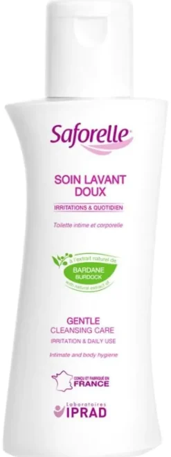 Saforelle Soin lavant doux toilette intime