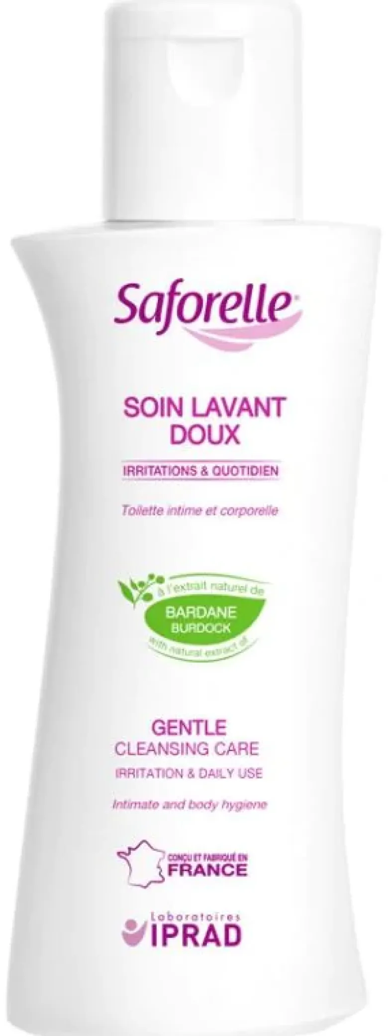 Saforelle Soin lavant doux toilette intime