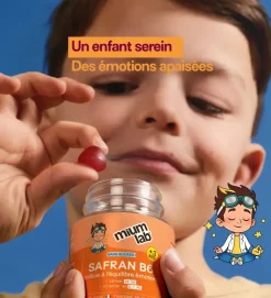 Safran B6 enfants sans sucres Mium Lab - pot de 30 gummies
