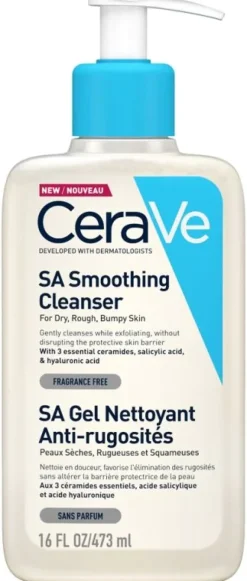 SA Gel nettoyant anti-rugosités CeraVe