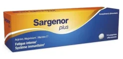 Sargenor plus Arginine, Magnésium, Vitamine C - tube de 14 comprimés effervescents