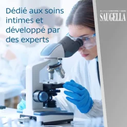 Saugella Homme – émulsion nettoyante, flacon 200 ml