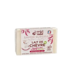 Savon au lait de chèvre douceur de lait MKL Green Nature - pain de 100g