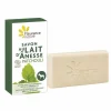 Savon au lait d'ânesse patchouli bio Fleurance nature - pain de 100g