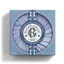 Savon bienfaisant Bois de Santal Roger & Gallet - pain solide de 100 g