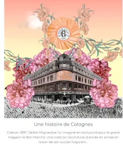 Savon bienfaisant Oeillet Mignardise Roger & Gallet - pain de 100 g