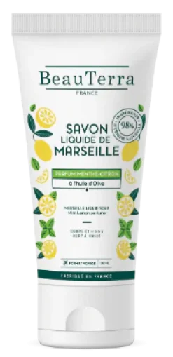 Savon de marseille menthe citron Beauterra