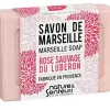 Savon de Marseille rose sauvage du Luberon Nature & Senteurs - pain de 100 g