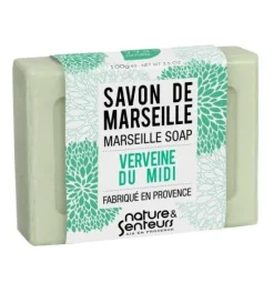 Savon de Marseille verveine du midi Nature & Senteurs - pain de 100 g
