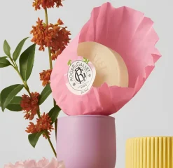 Savon doux parfumé rose Roger & Gallet - pain de 100 g