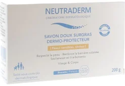 Savon doux surgras dermo-protecteur Neutraderm - pain de 200 g