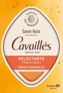 Savon huile veloutant peaux sensibles Rogé Cavaillès - pain de 115 g