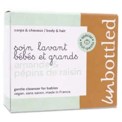 Savon neutre bébés et grands Unbottled - pain de 110g