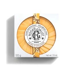 Savon parfumé bois d'orange Roger & Gallet - pain de 100 g