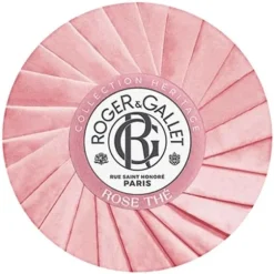 Savon parfumé Rose thé Roger & Gallet - pain de 100g