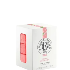 Savons bienfaisants Fleur de Figuier Roger & Gallet - coffret de 3 savons de 100 g