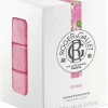 Savons bienfaisants Rose Roger & Gallet - coffret de 3 savons de 100 g