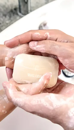Savon végétal au calendula Weleda - 1 pain de 100g