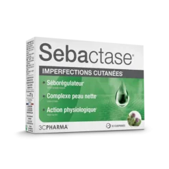 Sébactase imperfections cutanées 3C Pharma - boite de 30 comprimés