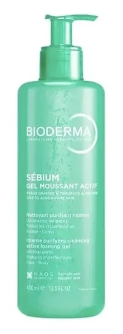 Sébium gel moussant nettoyant purifiant Bioderma