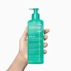 Sébium gel moussant nettoyant purifiant Bioderma