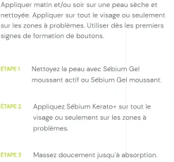 Sébium Kerato+ gel crème anti-imperfections Bioderma - tube de 30ml
