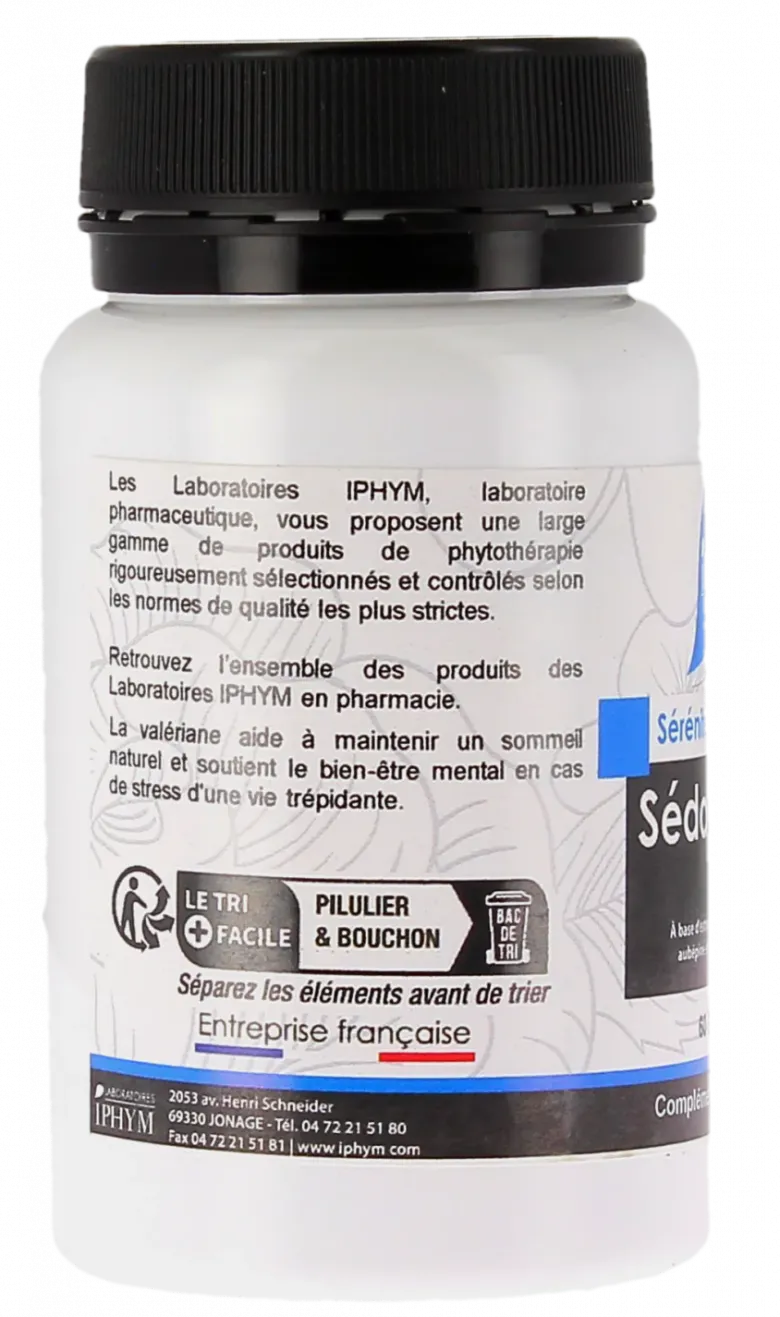 Sédalozia sérénité sommeil Iphym – pot de 60 gélules