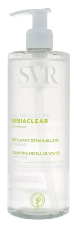 Sebiaclear Eau micellaire SVR - flacon-pompe de 400 ml
