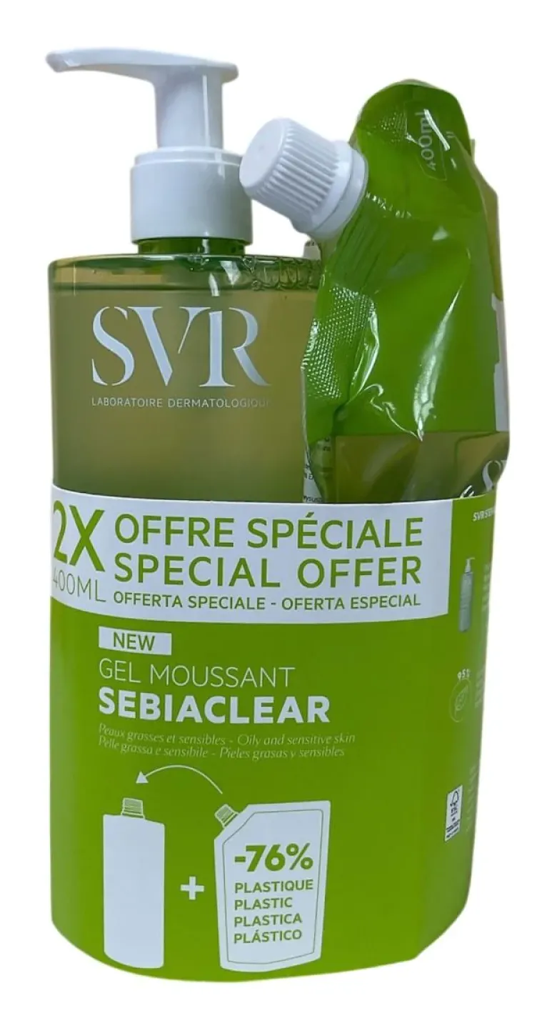 Sebiaclear gel moussant SVR