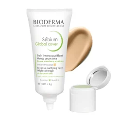 Sebium global cover Bioderma - tube de 30 ml + 2g