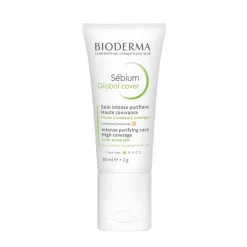Sebium global cover Bioderma - tube de 30 ml + 2g
