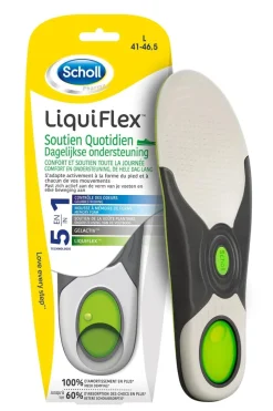 Semelle Liquiflex soutien quotidien Scholl - 1 paire de semelles