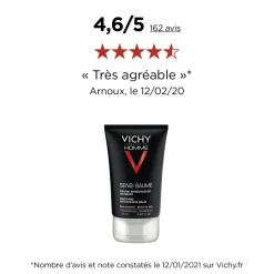 Sensi baume baume après-rasage apaisant Vichy homme - tube de 75 ml