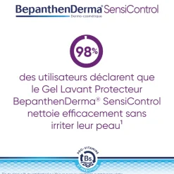 SensiControl Gel lavant protecteur Bepanthen Derma - flacon-pompe de 400 ml
