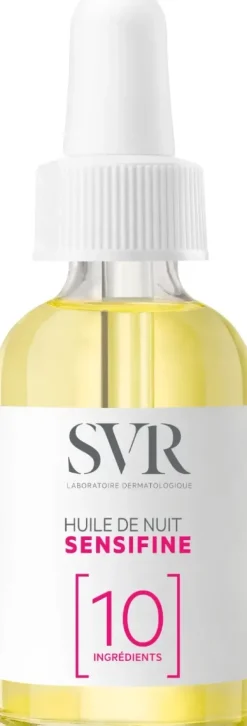 Sensifine huile de nuit réparatrice et apaisante SVR - flacon-pompe de 30ml