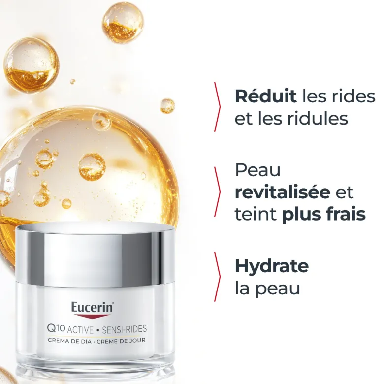 Sensi-Rides crème de jour peau sensible Eucerin - pot de 50ml